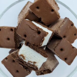 ASTRO CAKES:        Freeze-dried Ice Cream Sandwiches